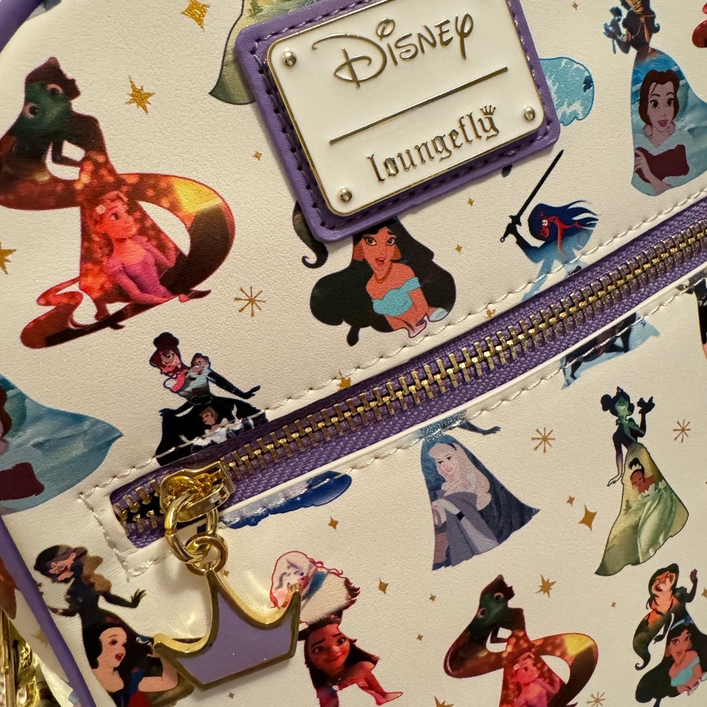 Disney Loungefly Princess Backpack - NWT